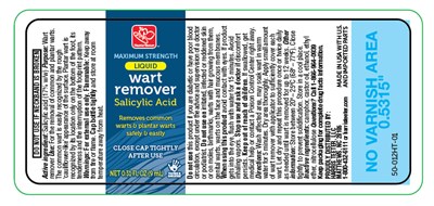 Lwr Label (Harris Teeter Liquid Wart Remover 50 012ht 01)